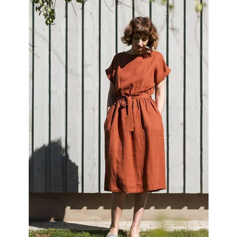 Burnt Orange Dress